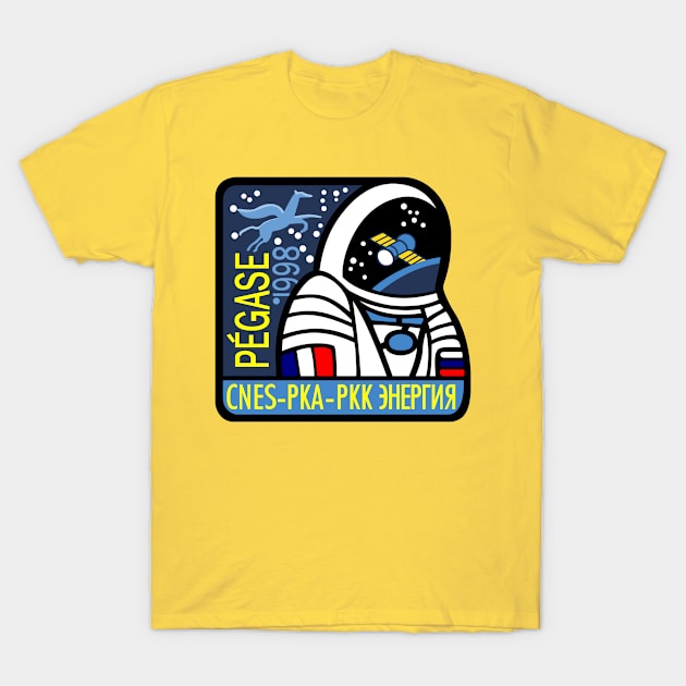 France Russia Spaceflight Mission T-Shirt by Historia